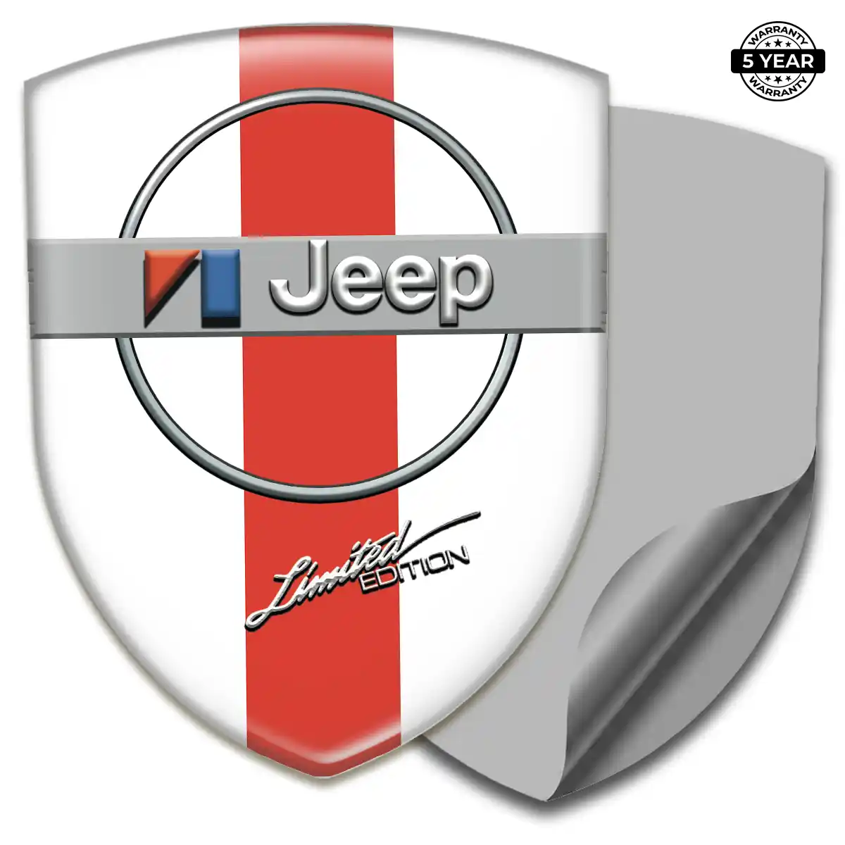 Jeep Domed Decal Resin Elite