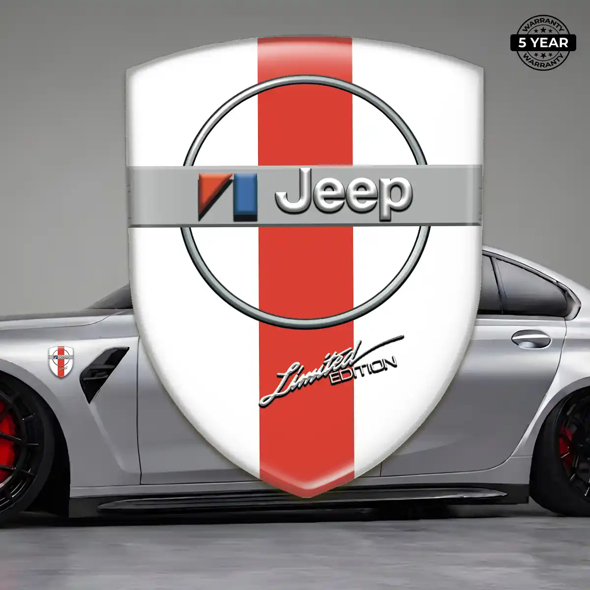 Jeep Domed Decal Resin Elite