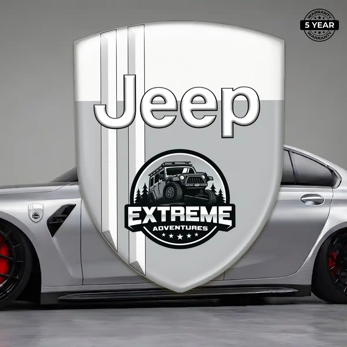 Jeep Domed Decal Signature Grade