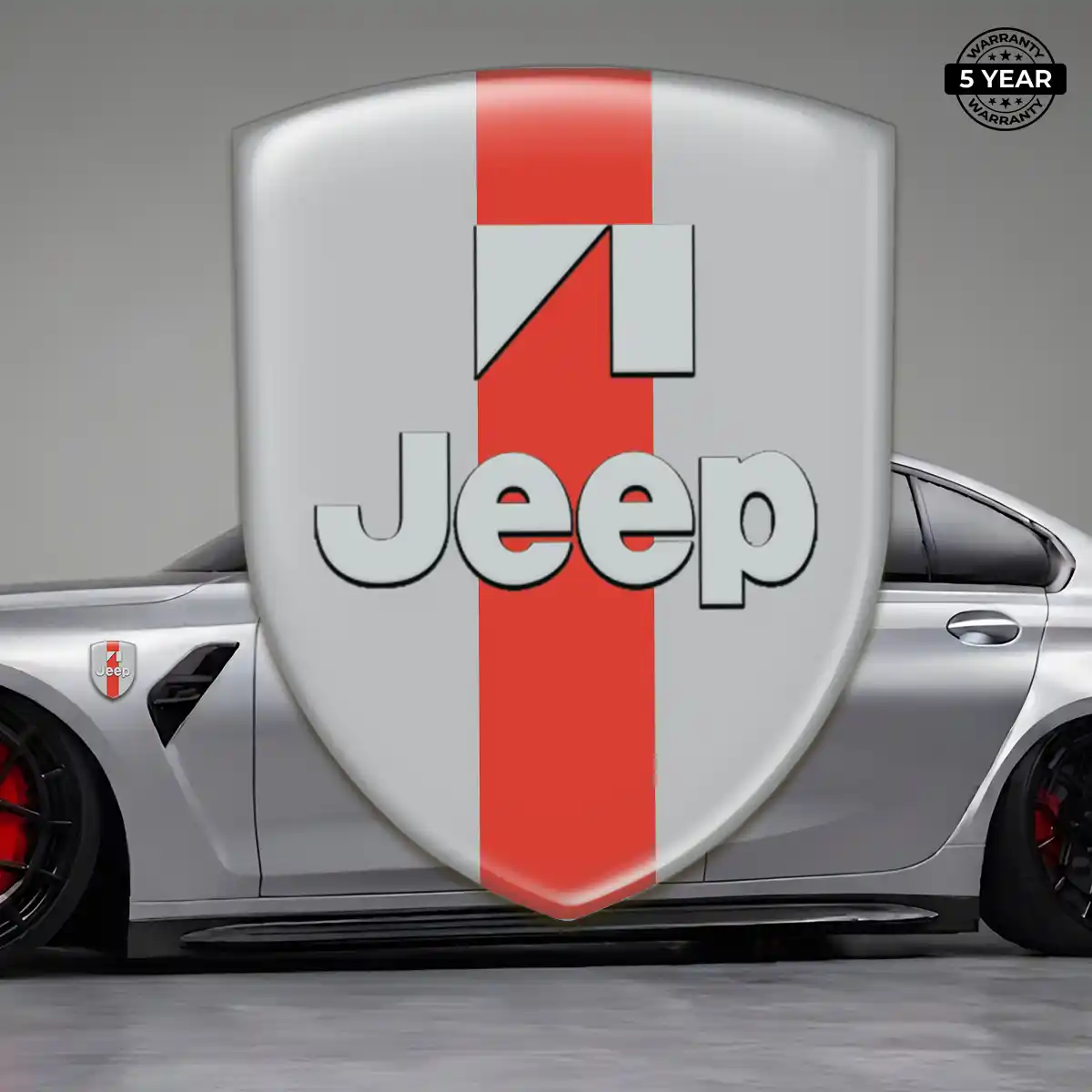 Jeep Domed Emblem Deluxe Edition