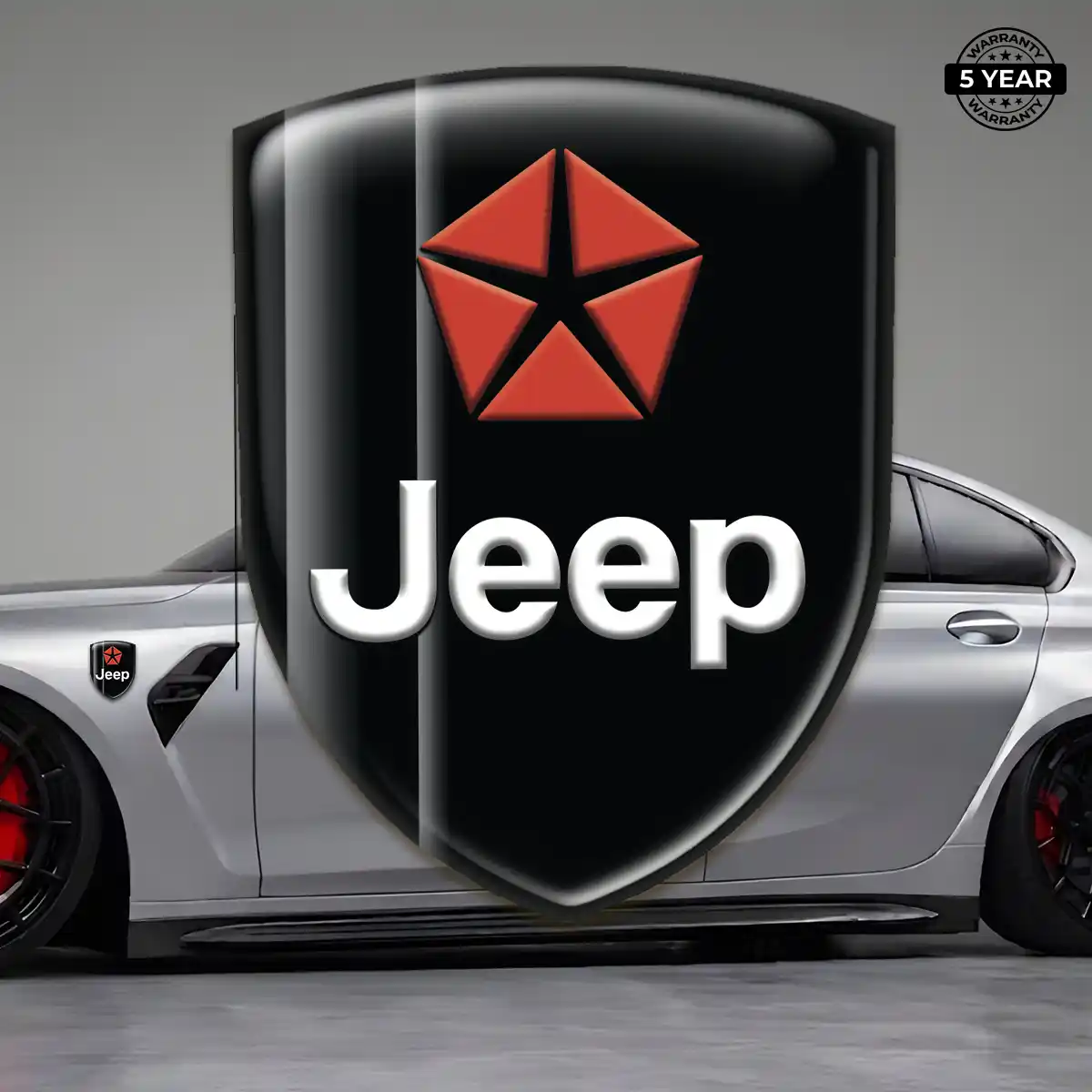 Jeep Domed Emblem Elite Edition