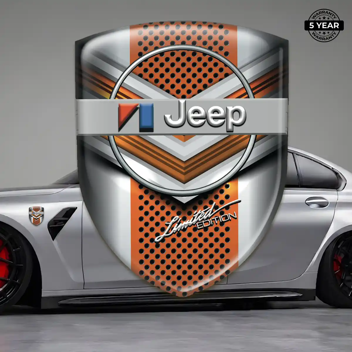 Jeep Domed Emblem Interior Elegance