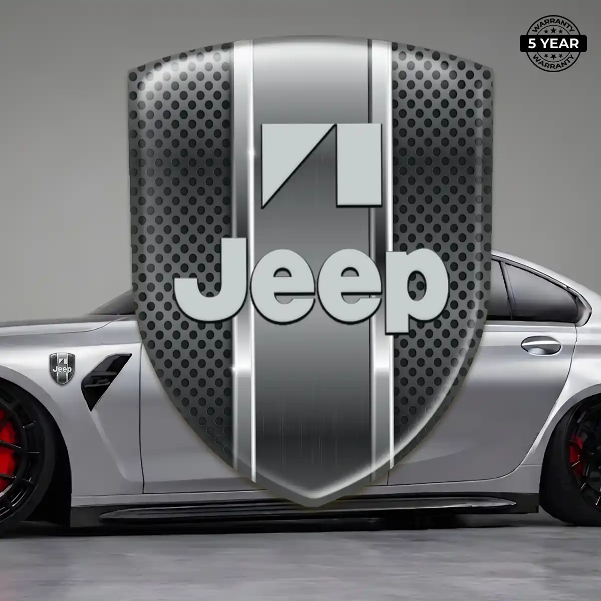 Jeep Domed Emblem Interior Luxe