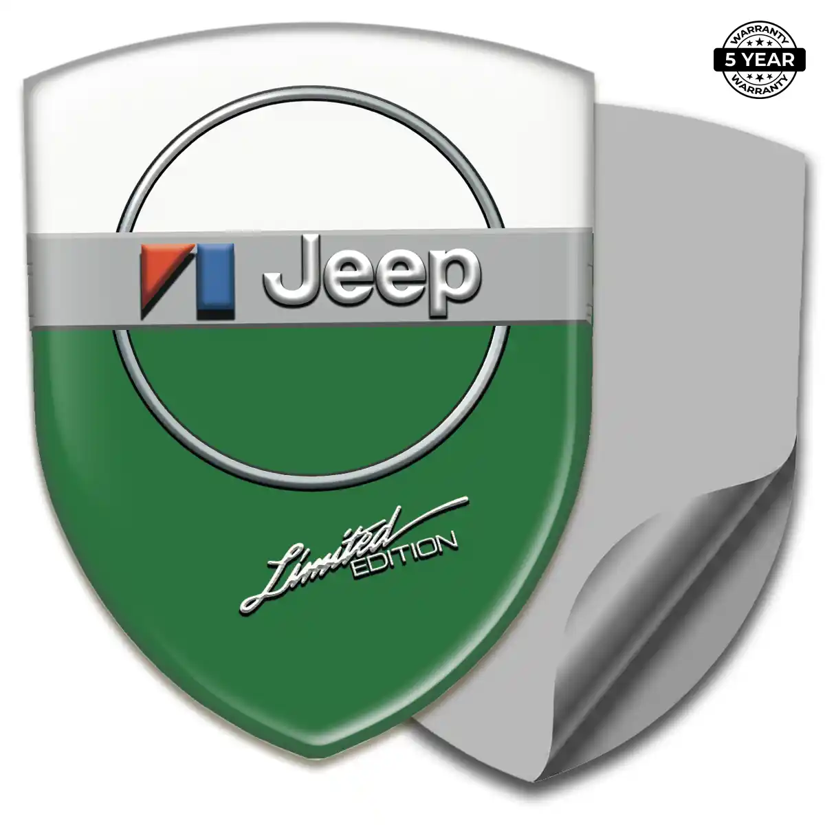 Jeep Domed Emblem Premium Dome