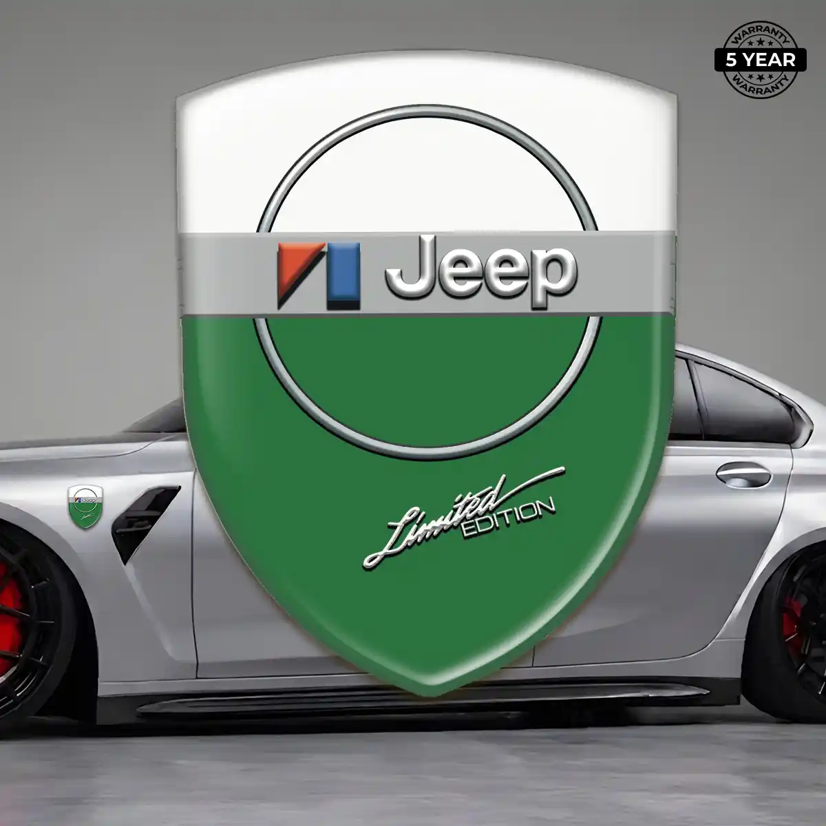 Jeep Domed Emblem Premium Dome