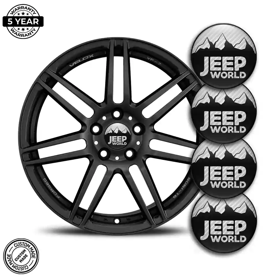 Jeep Domed Emblem Premium Quality