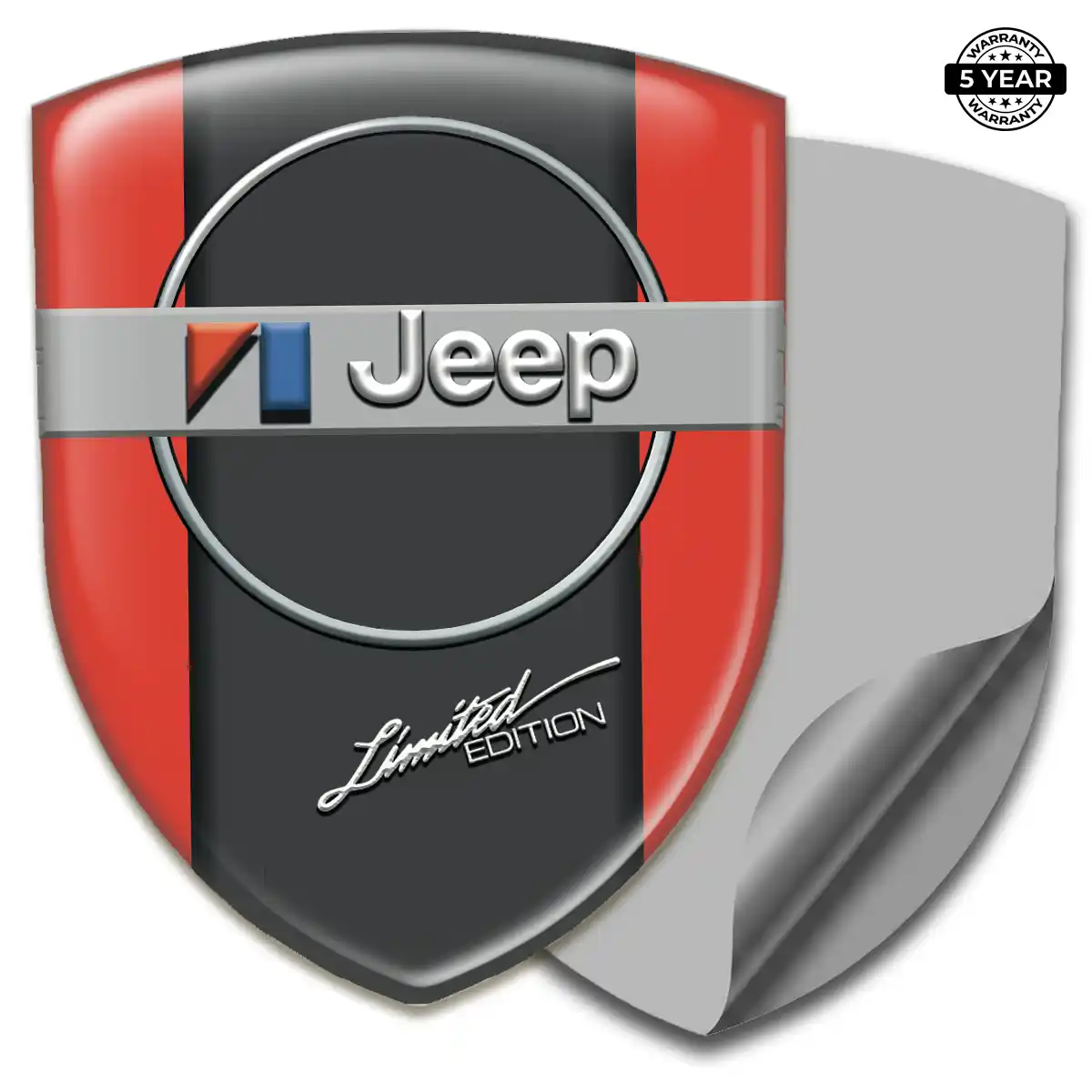 Jeep Domed Emblem Refined Design