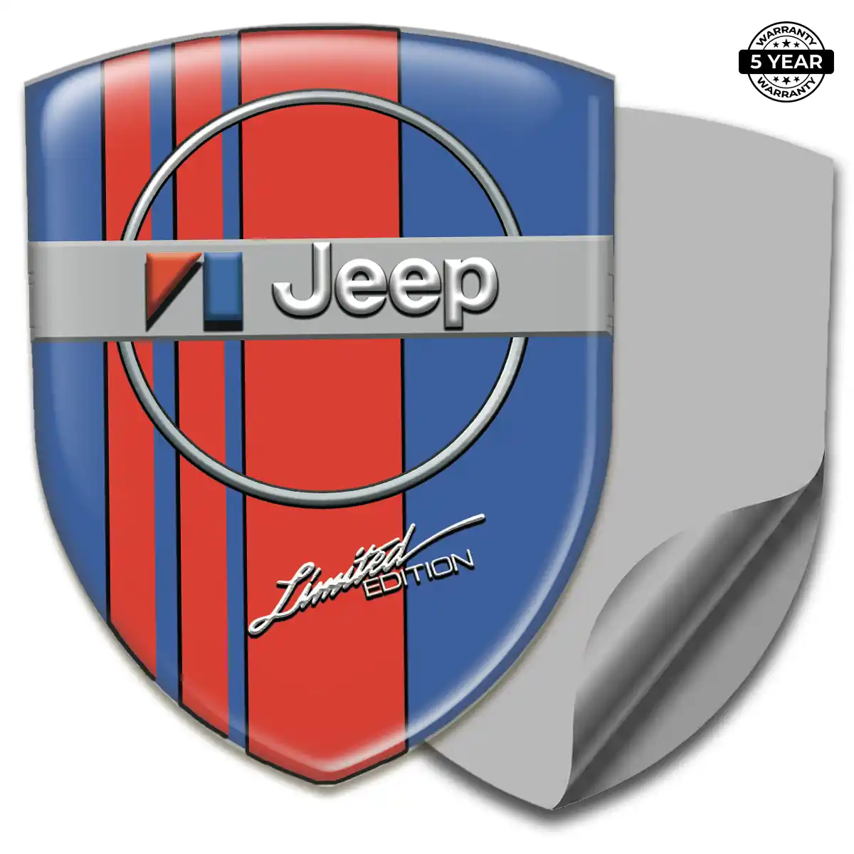 Jeep Domed Emblem Resin Elite