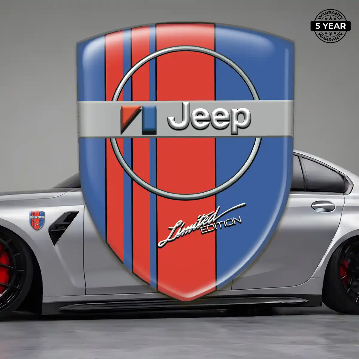 Jeep Domed Emblem Resin Elite