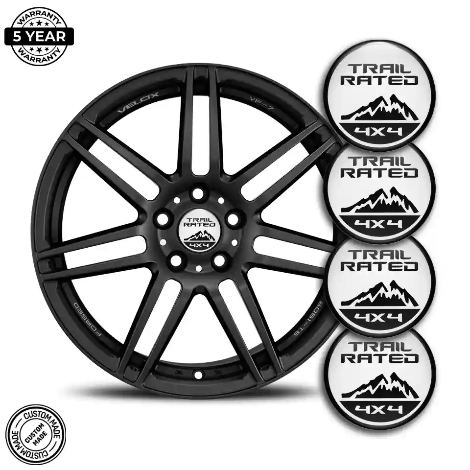 Jeep Domed Emblem Self-Adhesive Stylish Design