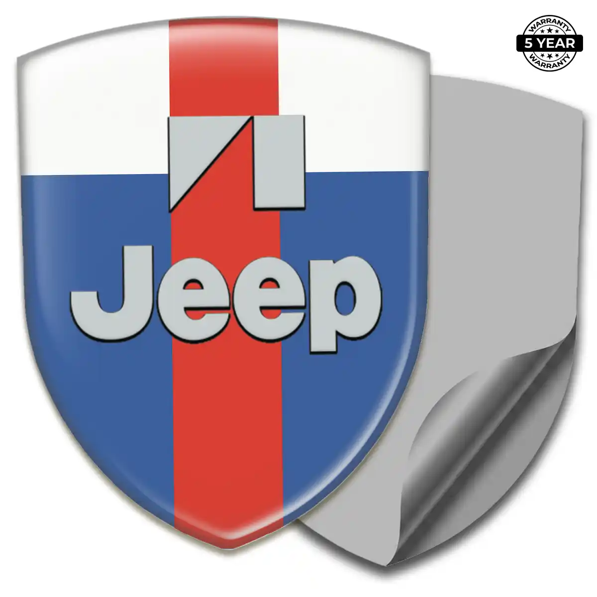 Jeep Domed Logo Decal Elite Edition