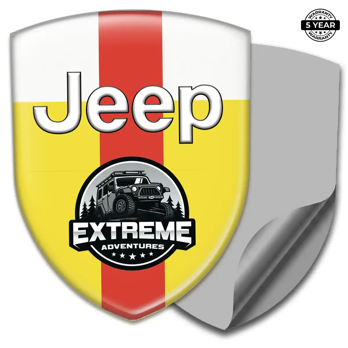 Jeep Domed Logo Decal Exclusive Series