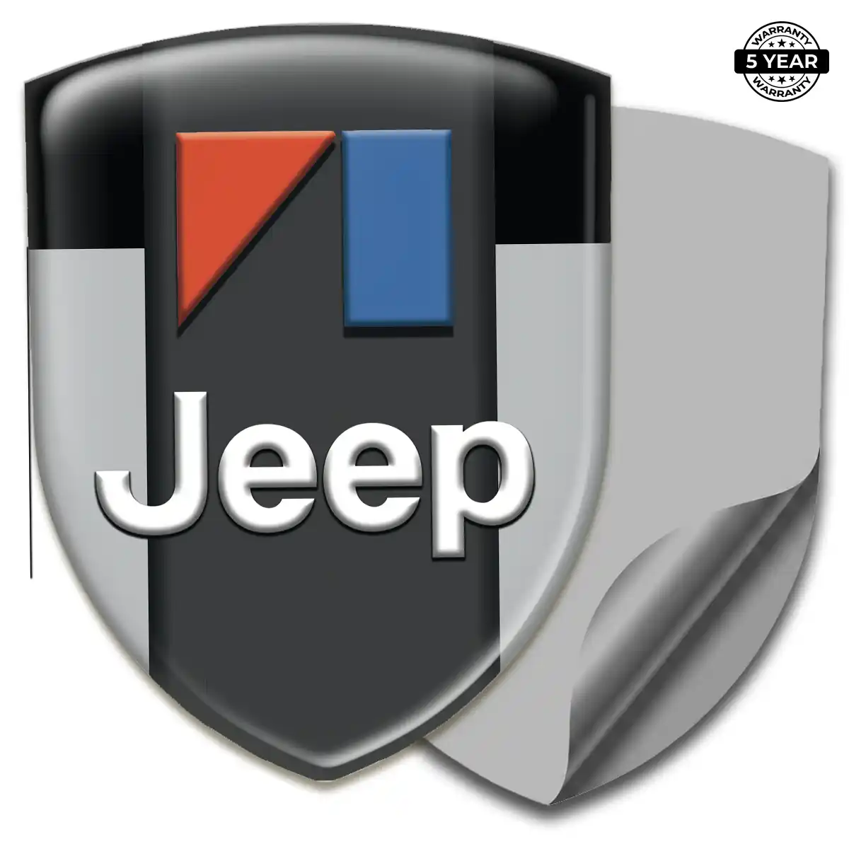 Jeep Domed Logo Decal Noble Edition