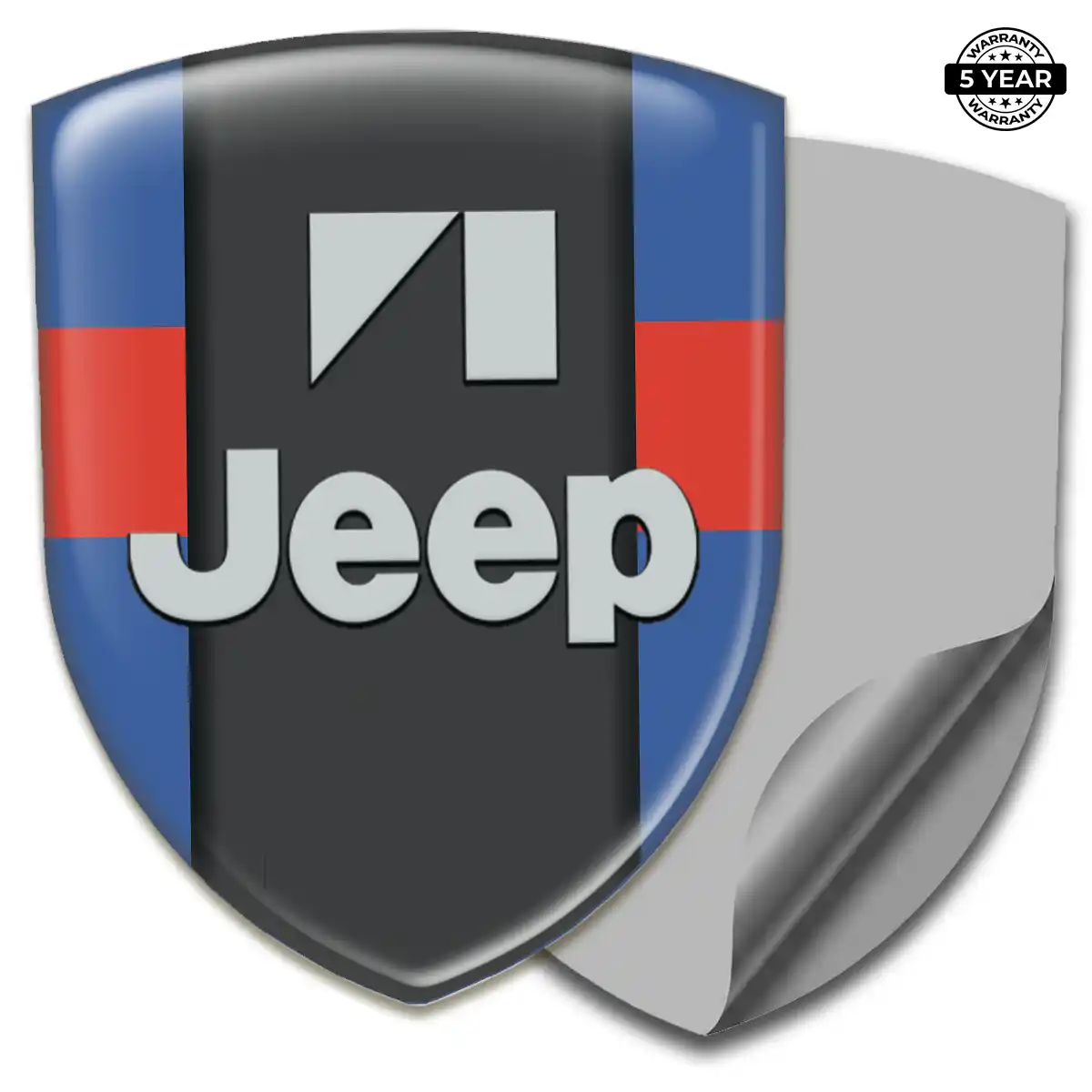 Jeep Domed Logo Decal Opulent Line