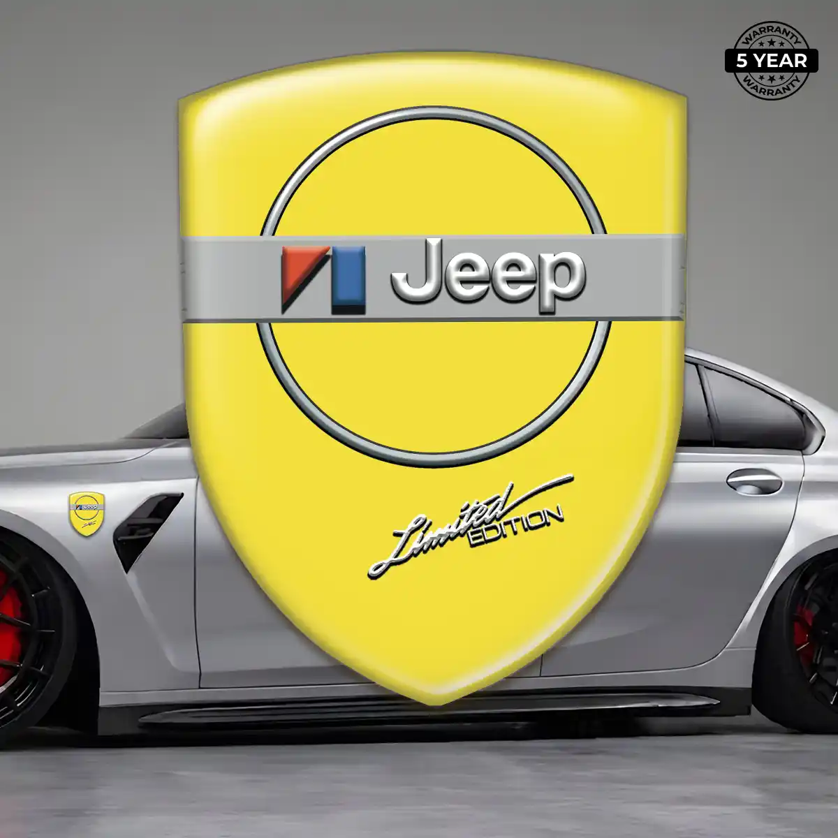 Jeep Domed Logo Decal Superior Craft