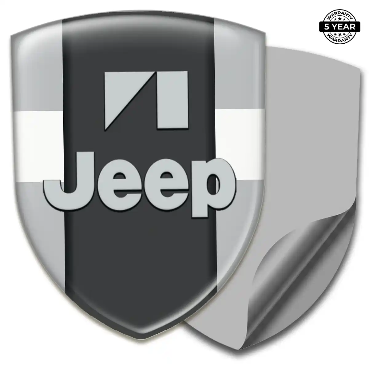Jeep Domed Logo Sticker Interior Elegance