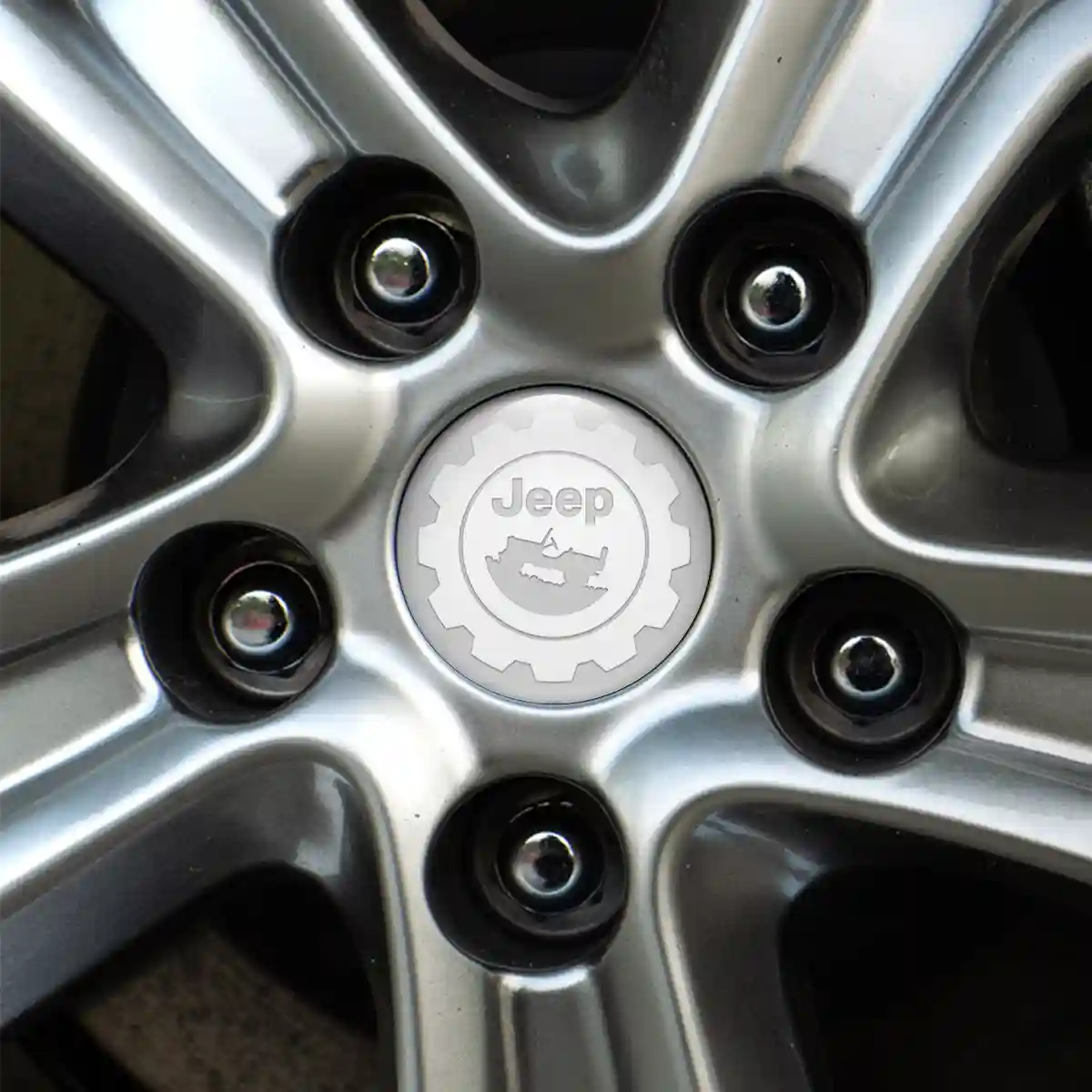 Jeep Domed Sticker Self-Adhesive High Quality