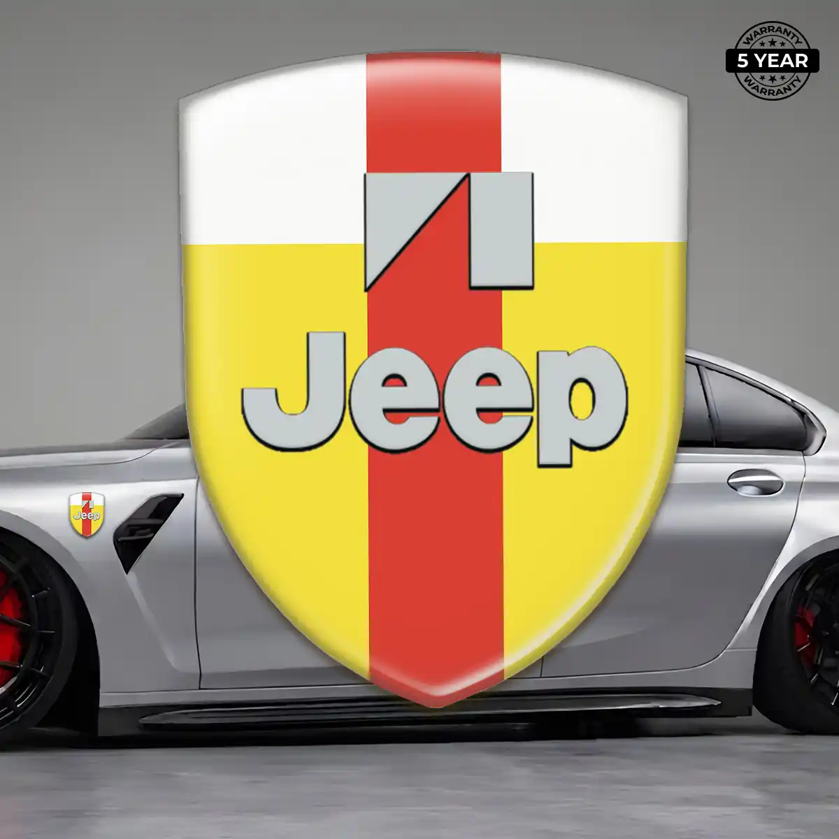 Jeep Emblem Badge Deluxe Edition