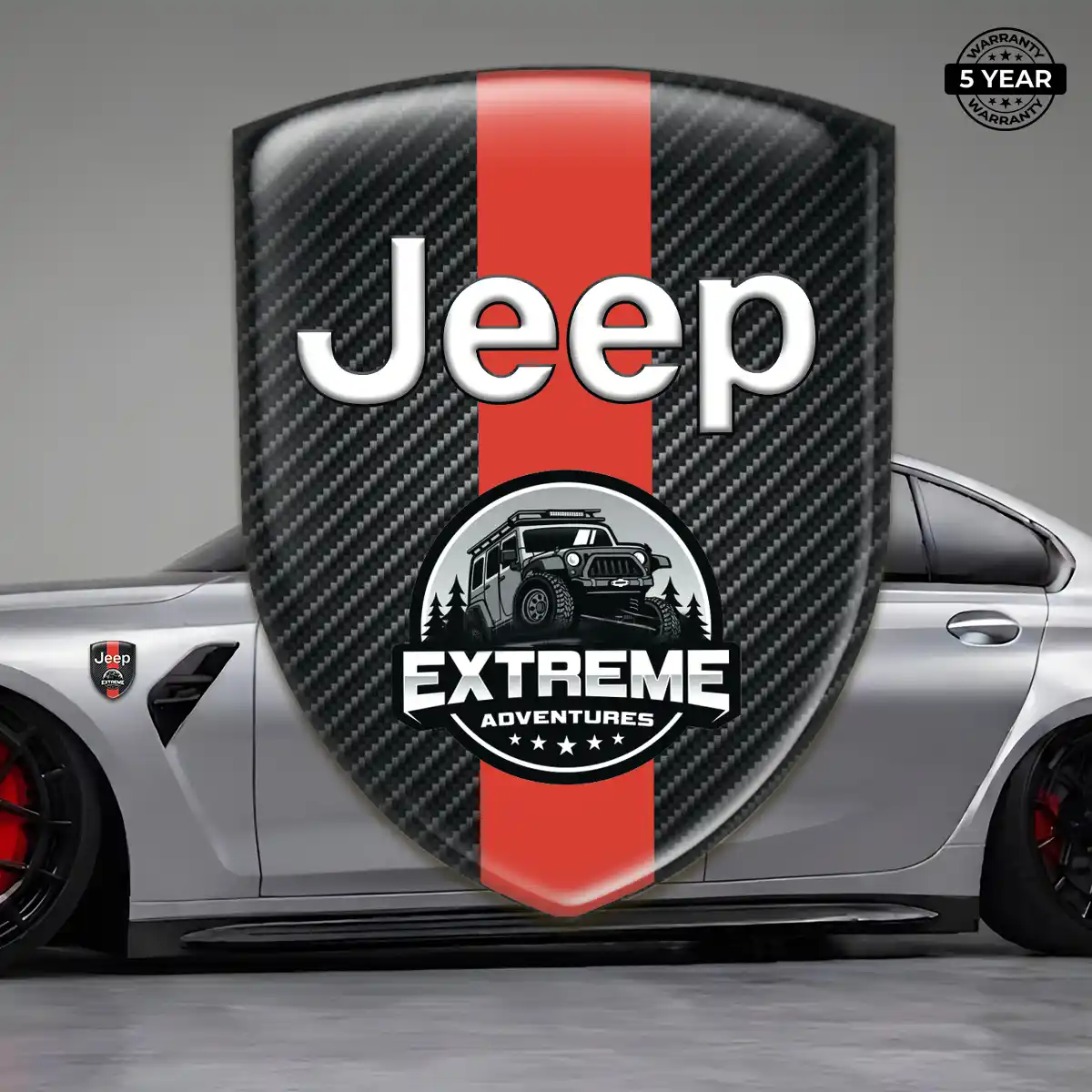 Jeep Emblem Badge Exclusive Series