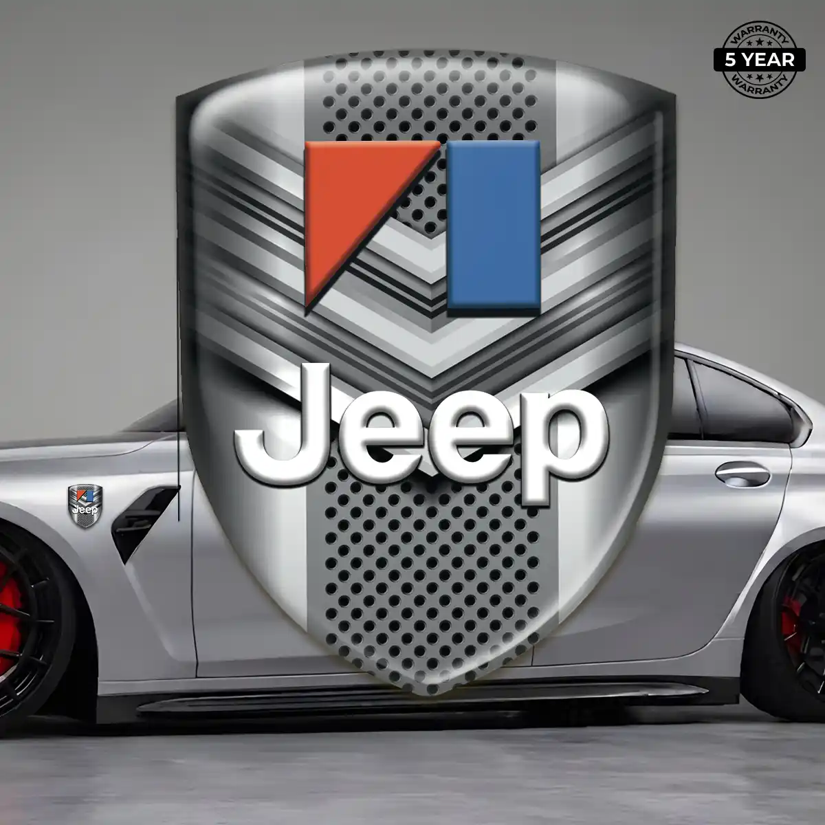 Jeep Emblem Badge Interior Elegance