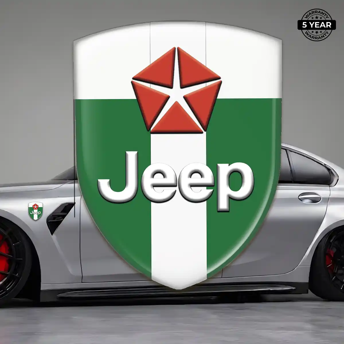 Jeep Emblem Badge Logo Elite Edition