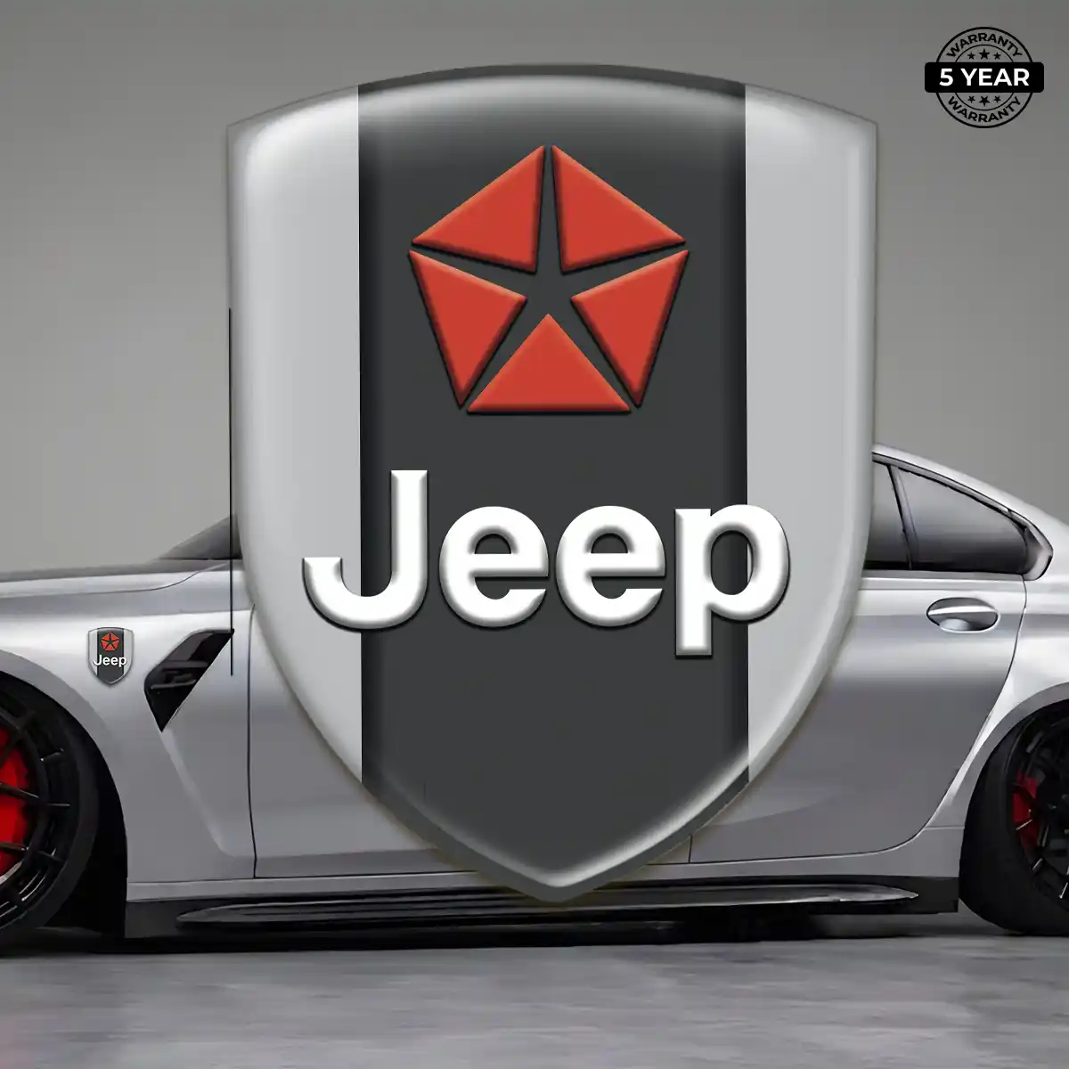Jeep Emblem Badge Logo Exclusive Series