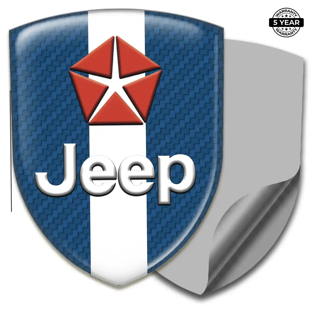 Jeep Emblem Badge Logo Exterior Luxe