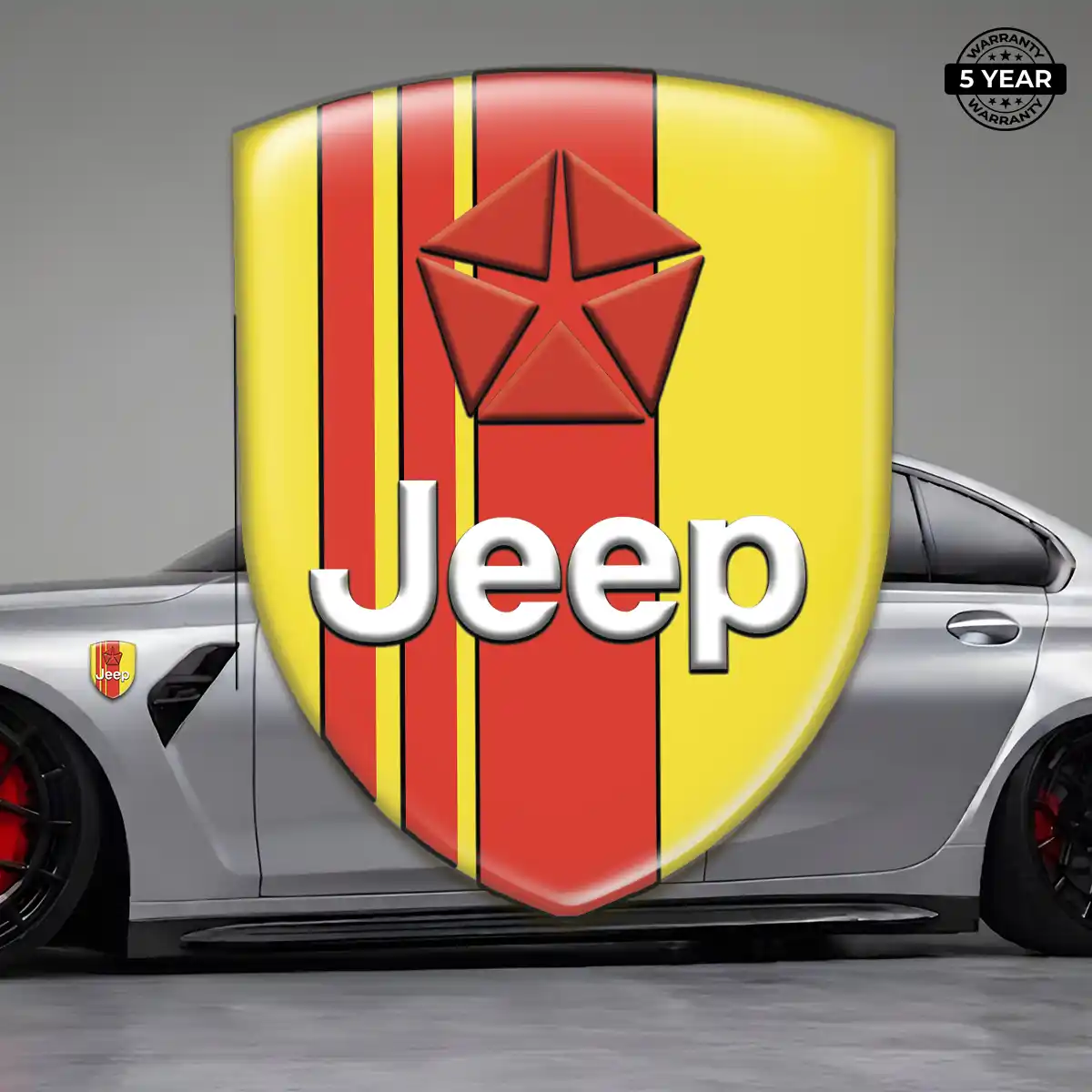 Jeep Emblem Badge Logo Noble Edition
