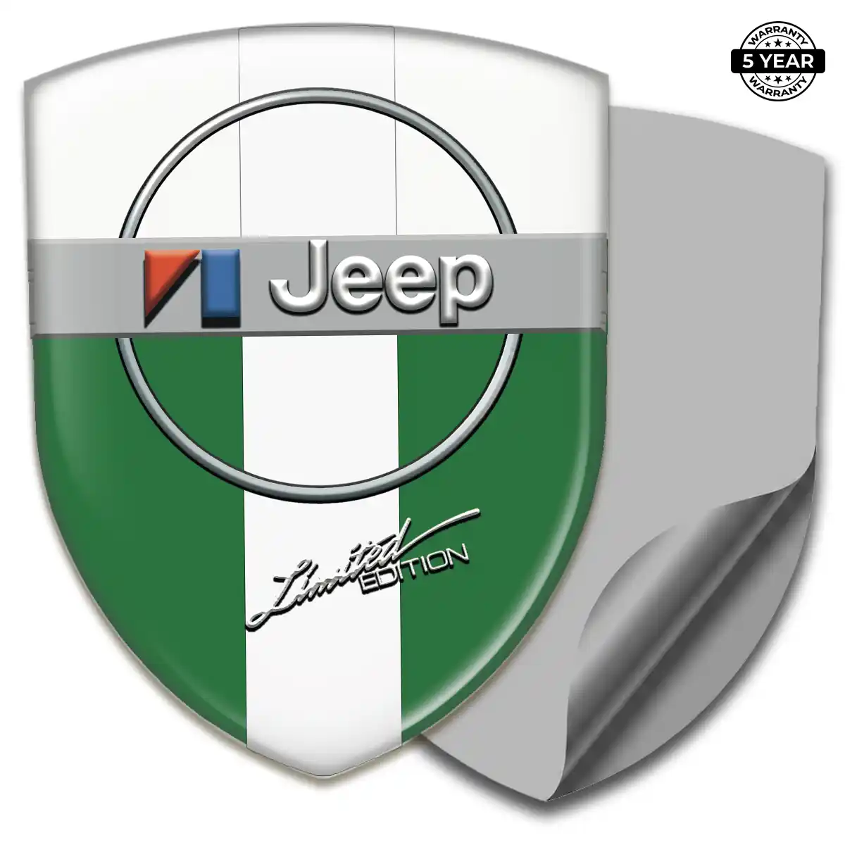 Jeep Emblem Badge Logo Outer Style