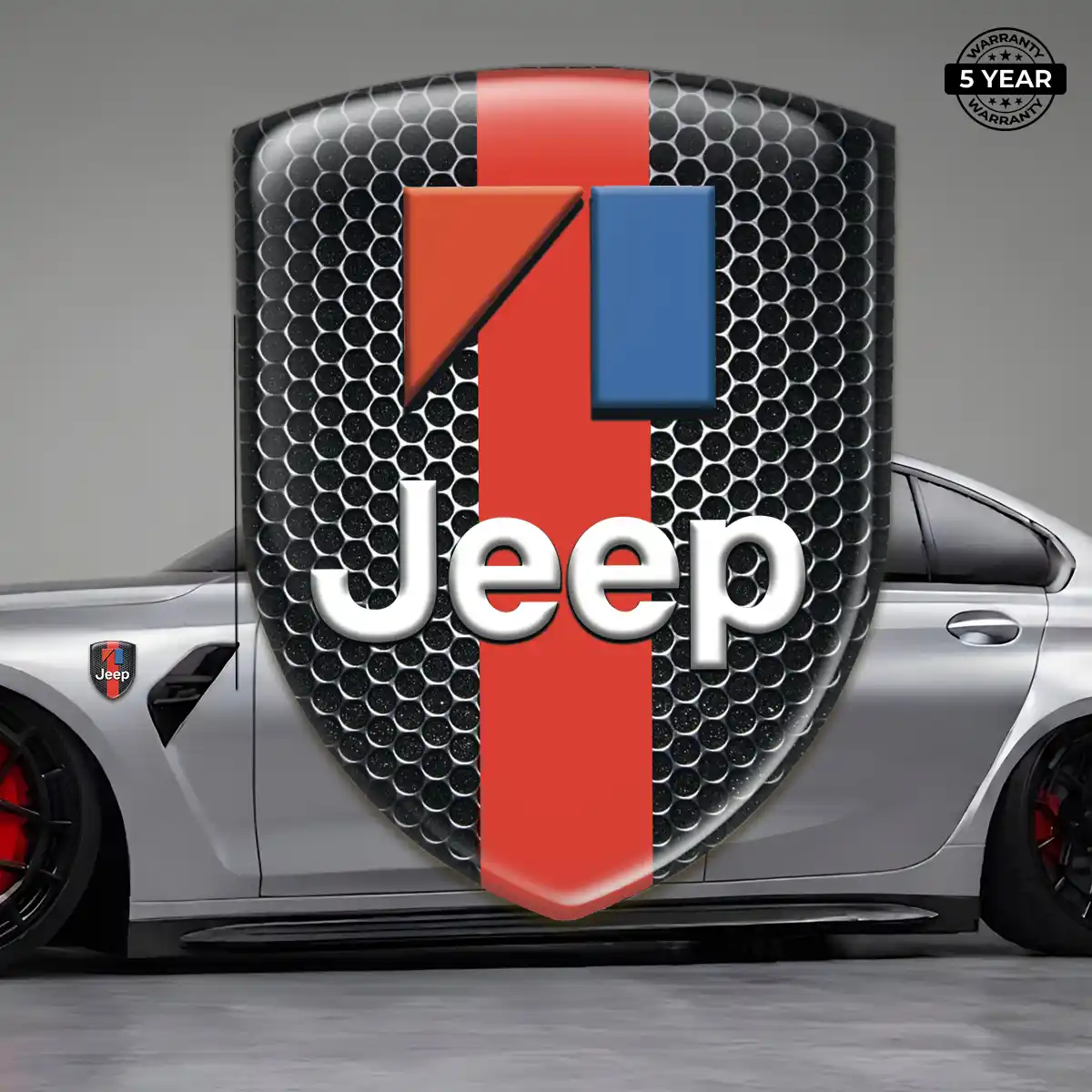 Jeep Emblem Badge Logo Prestige Line