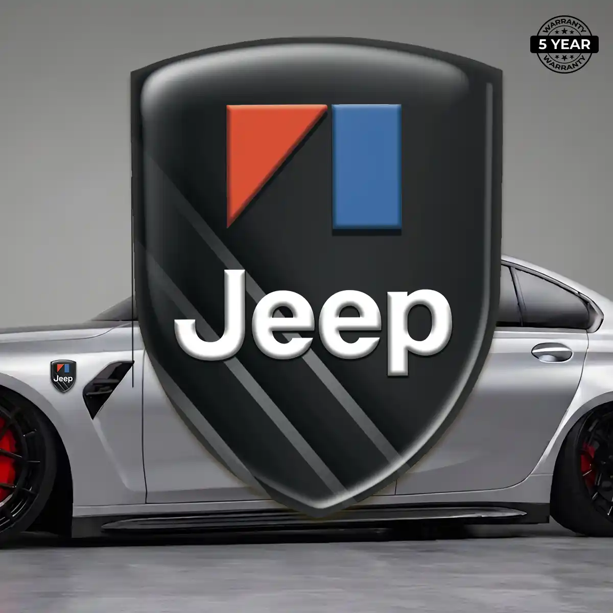 Jeep Emblem Badge Logo Resin Elite