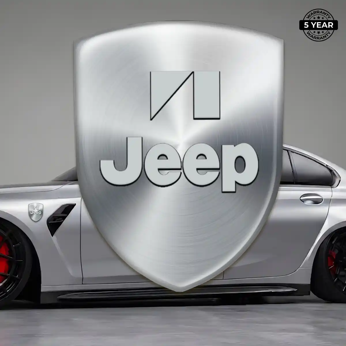 Jeep Emblem Badge Logo Resin Luxe