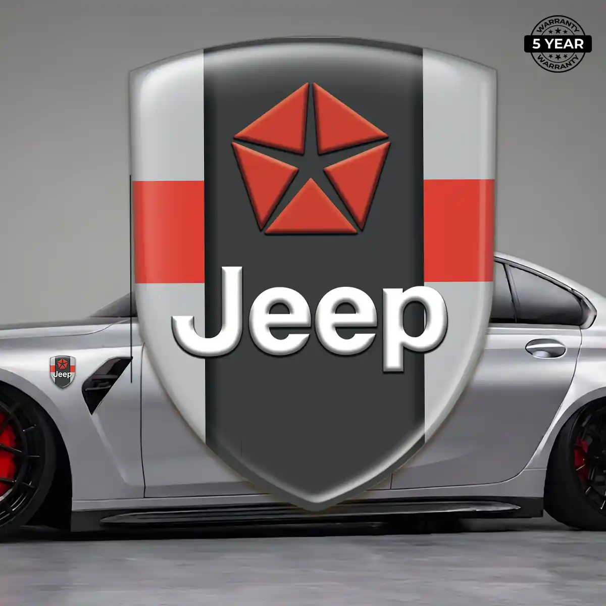 Jeep Emblem Badge Prestige Line