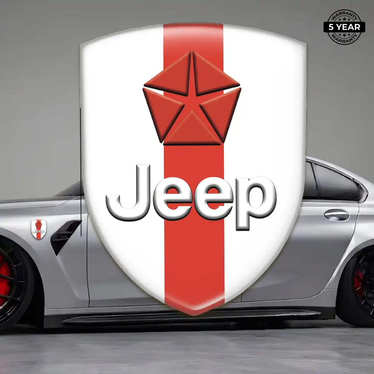 Jeep Emblem Badge Prime Quality