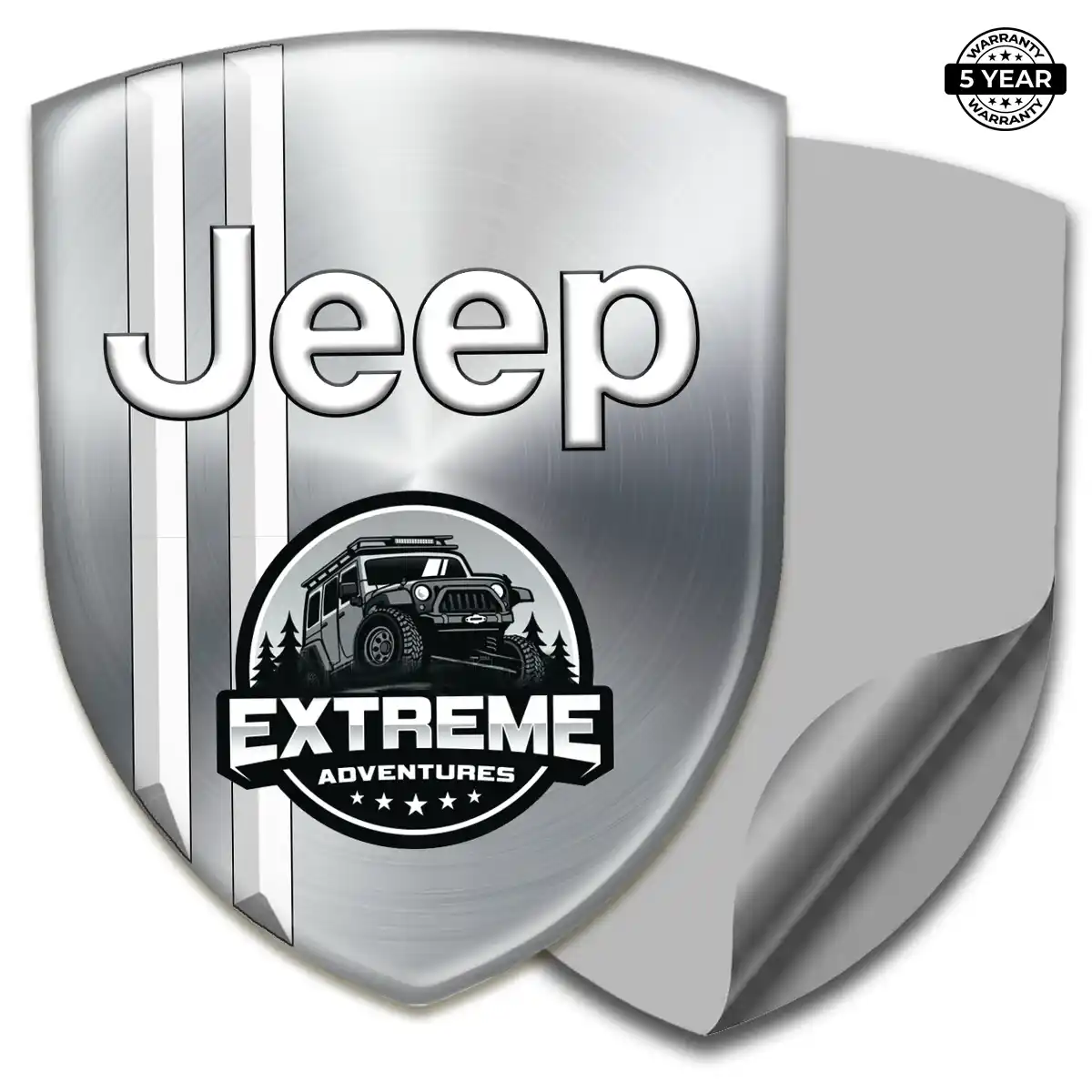 Jeep Emblem Badge Refined Design