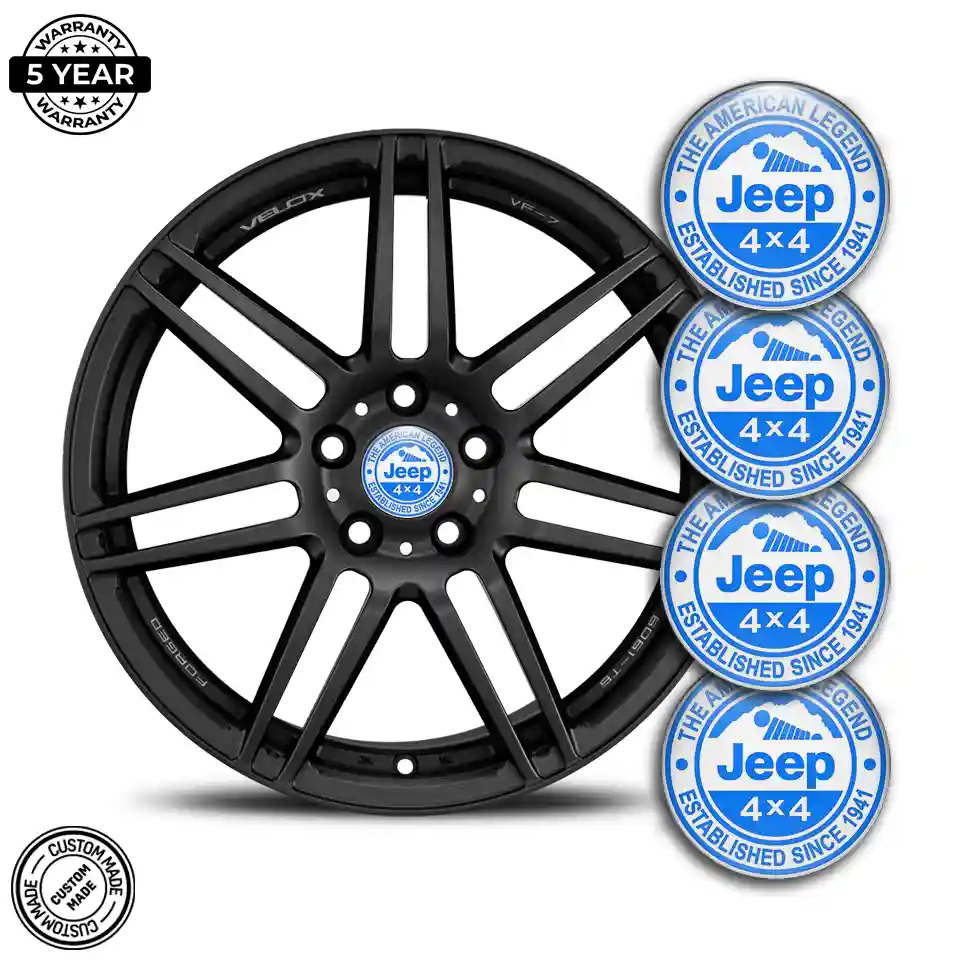 Jeep Emblem Badge Self-Adhesive High Quality