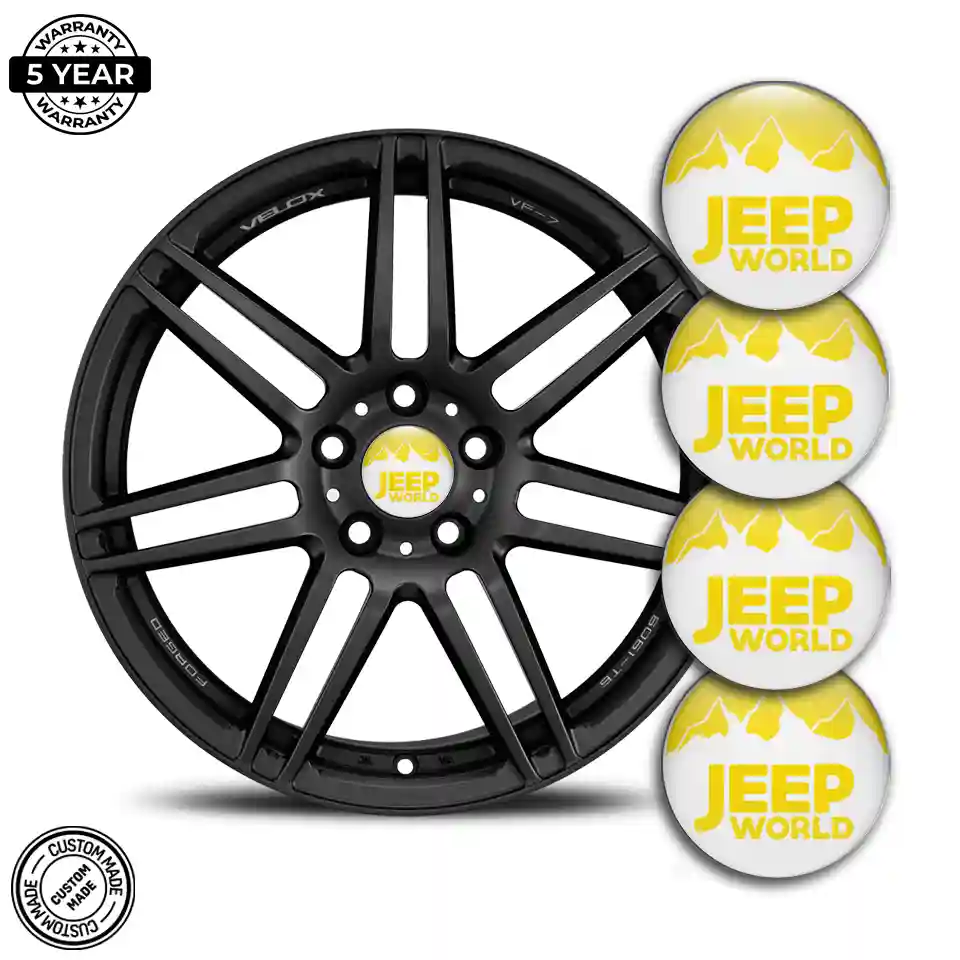 Jeep Emblem Badge Self-Adhesive Stylish Design