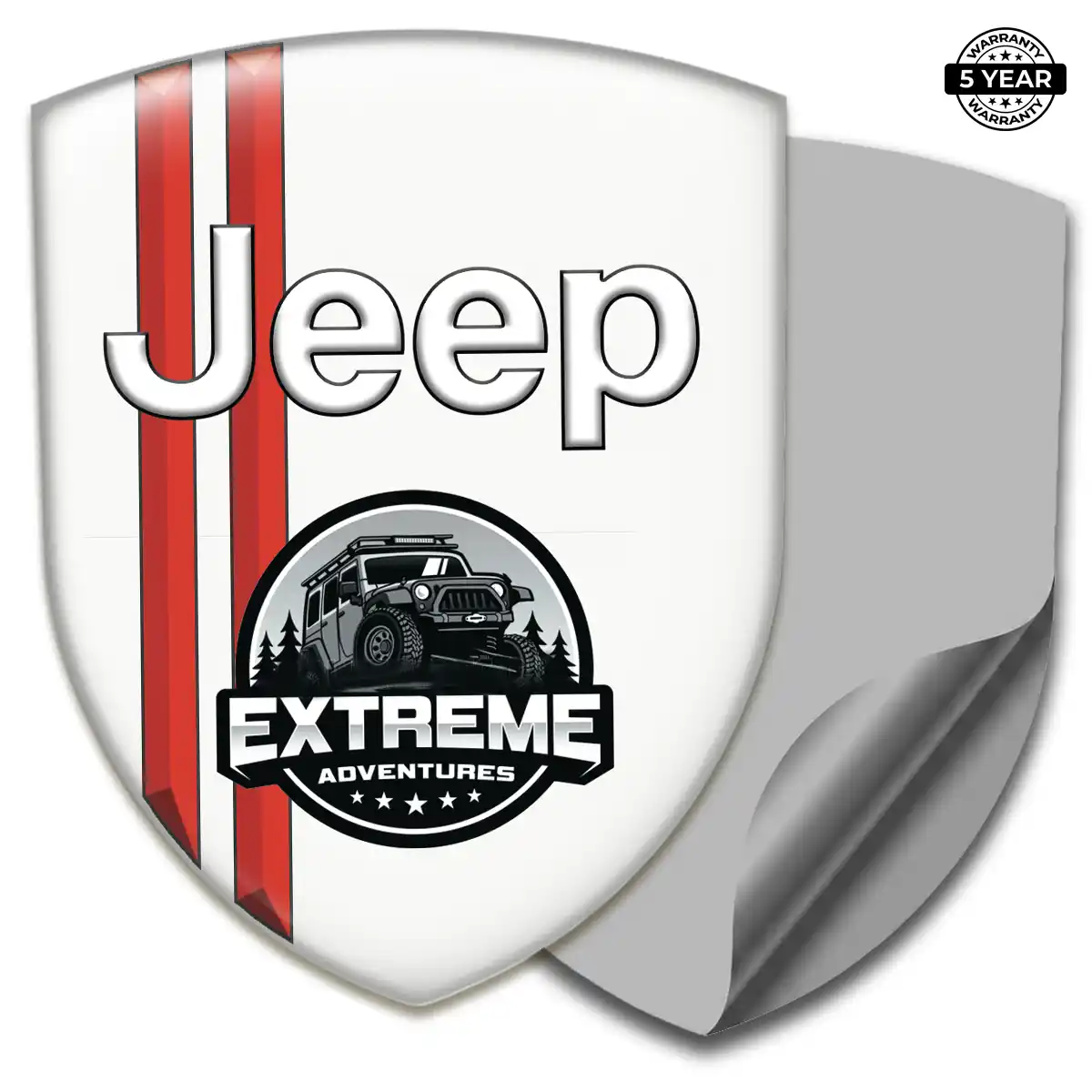 Jeep Emblem Badge Sleek Style