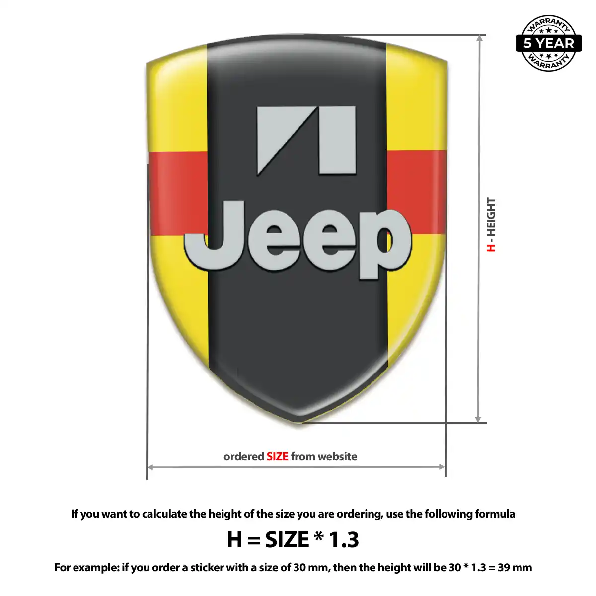 Jeep Emblem Cabin Style
