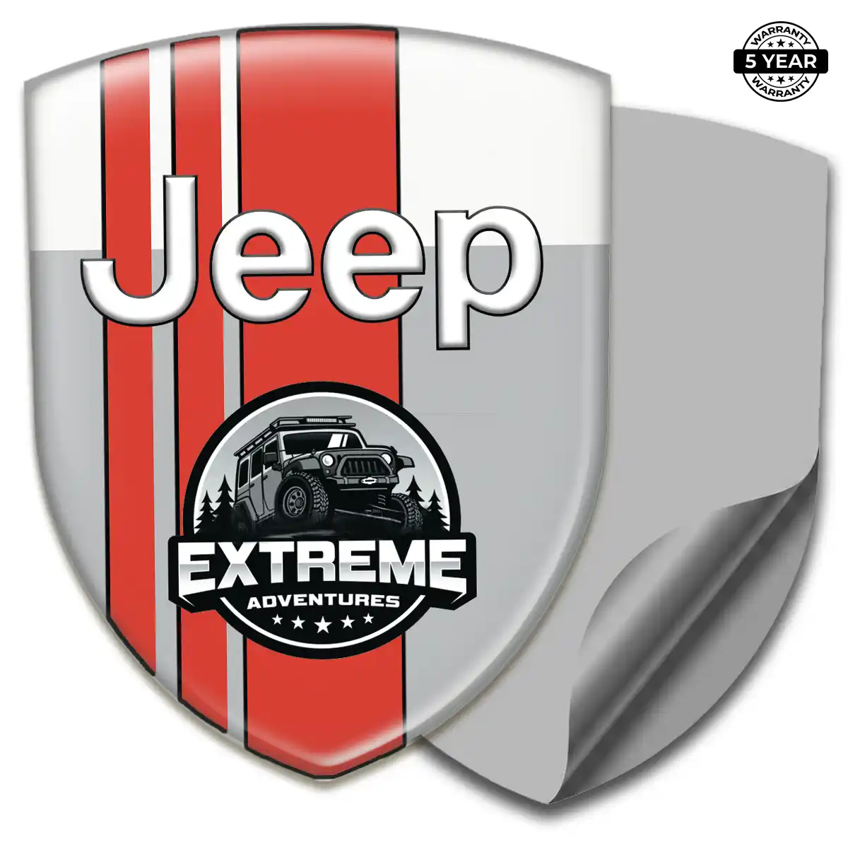 Jeep Emblem Crest Cabin Style