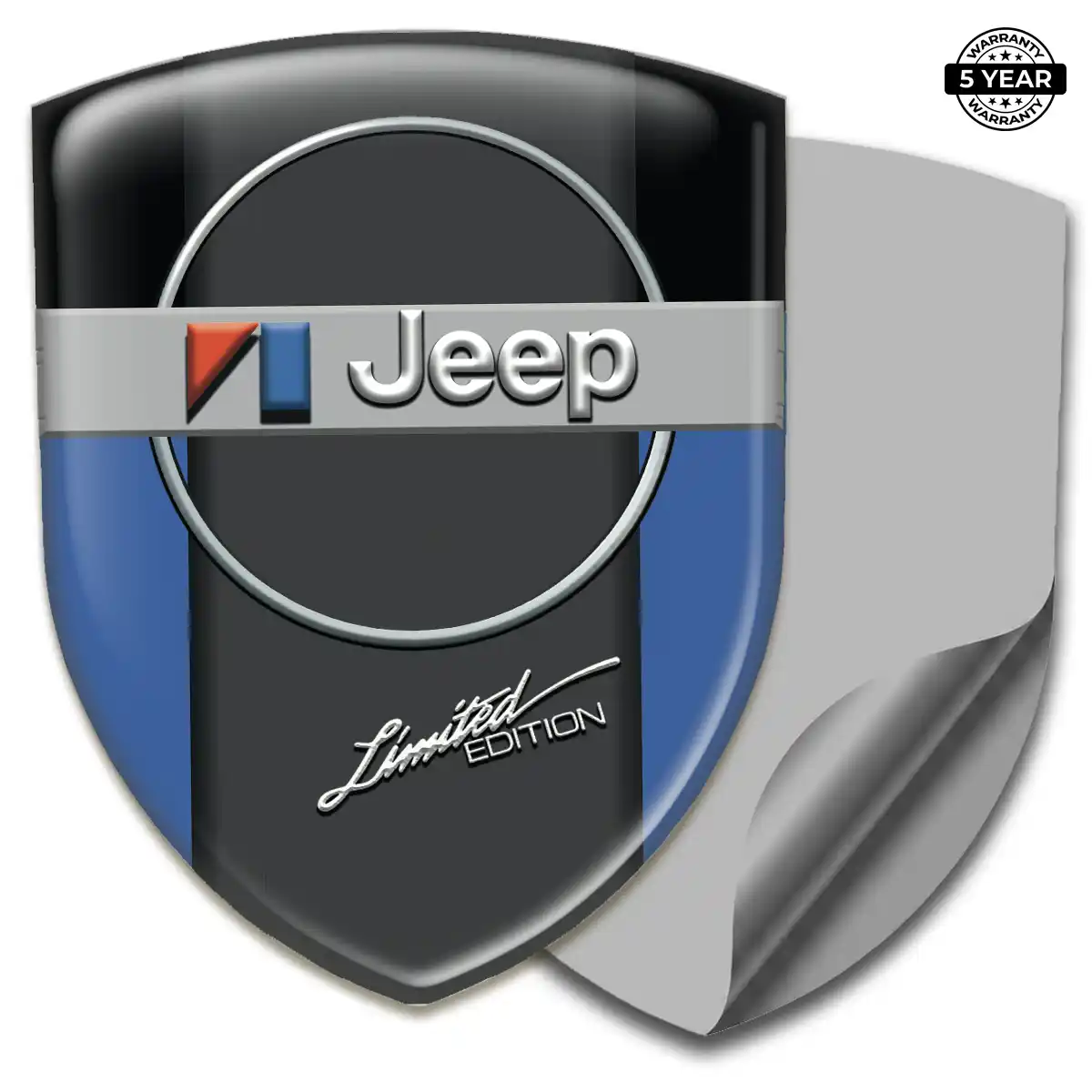Jeep Emblem Crest Elite Finish