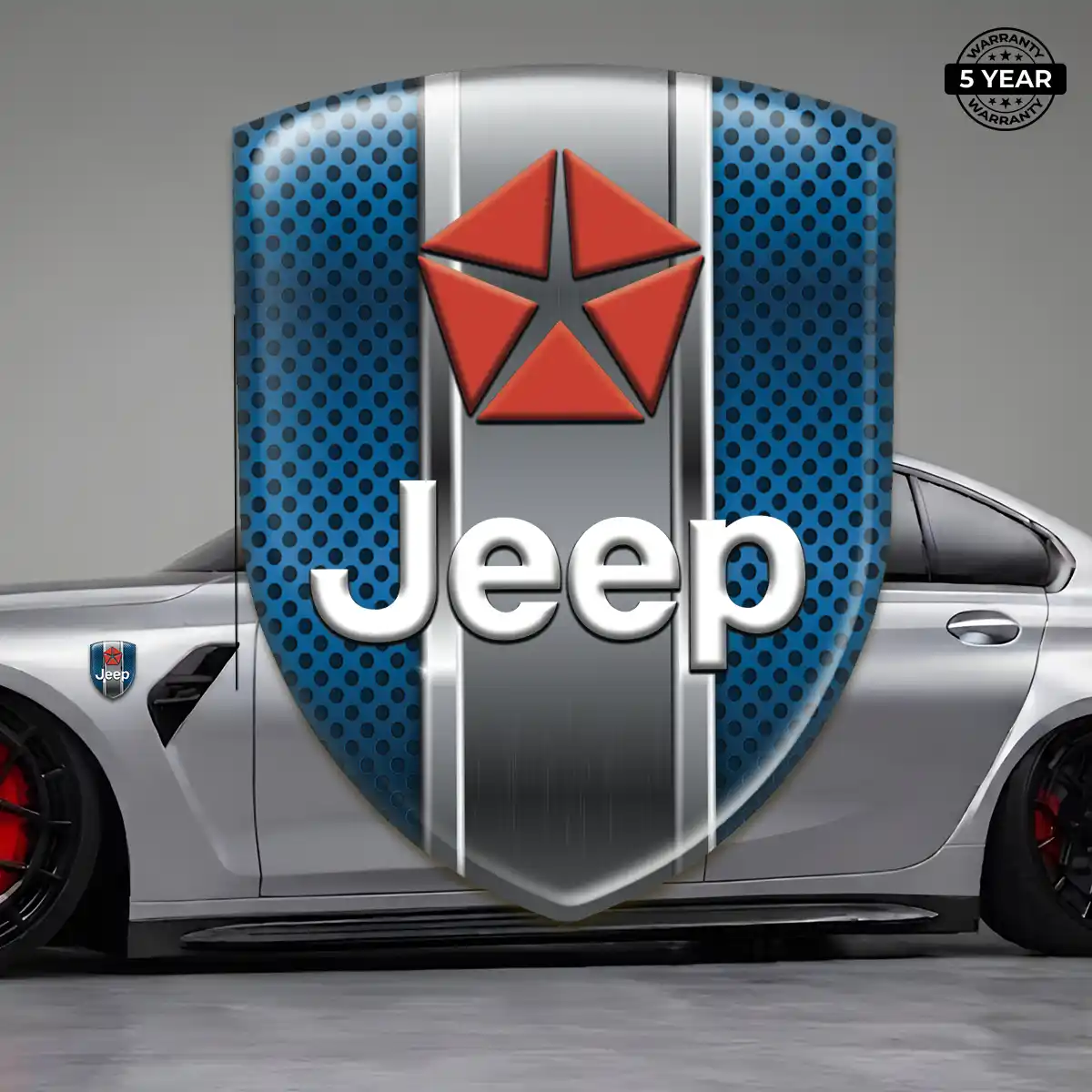 Jeep Emblem Crest Interior Elegance