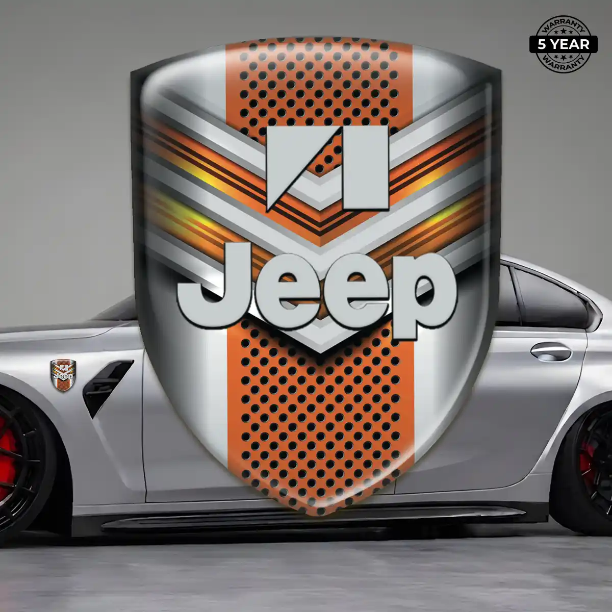 Jeep Emblem Crest Interior Luxe