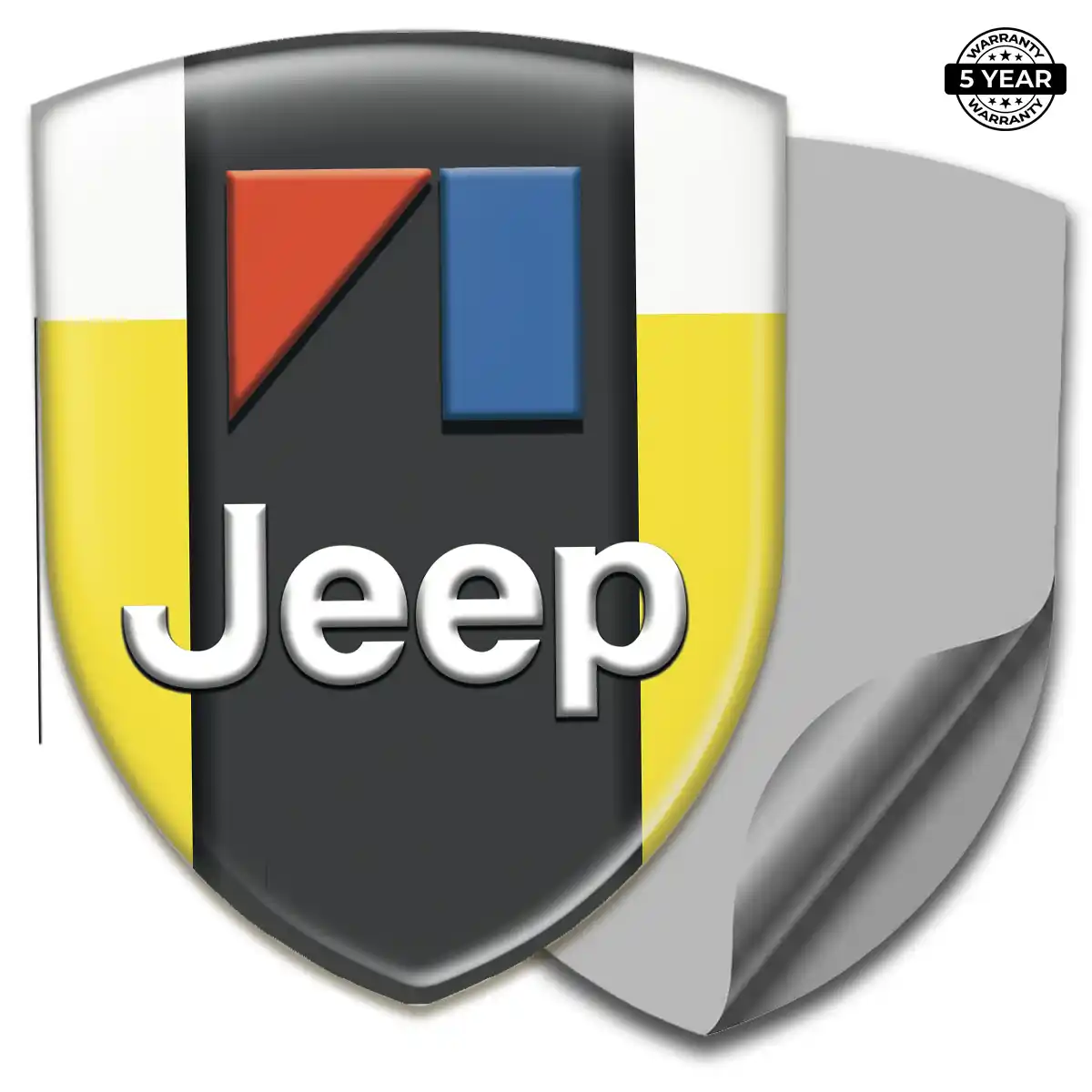 Jeep Emblem Crest Premium Dome