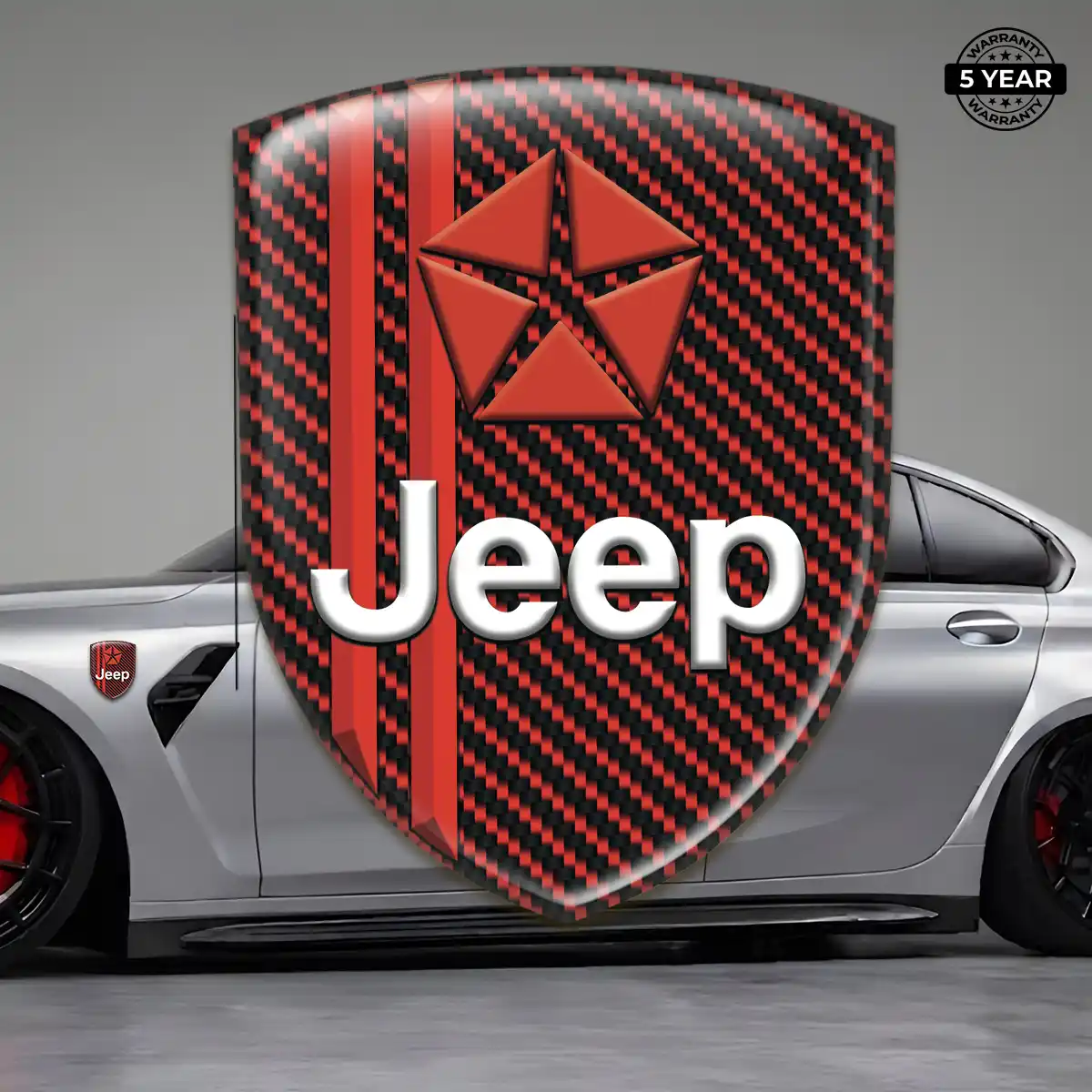Jeep Emblem Crest Prime Quality