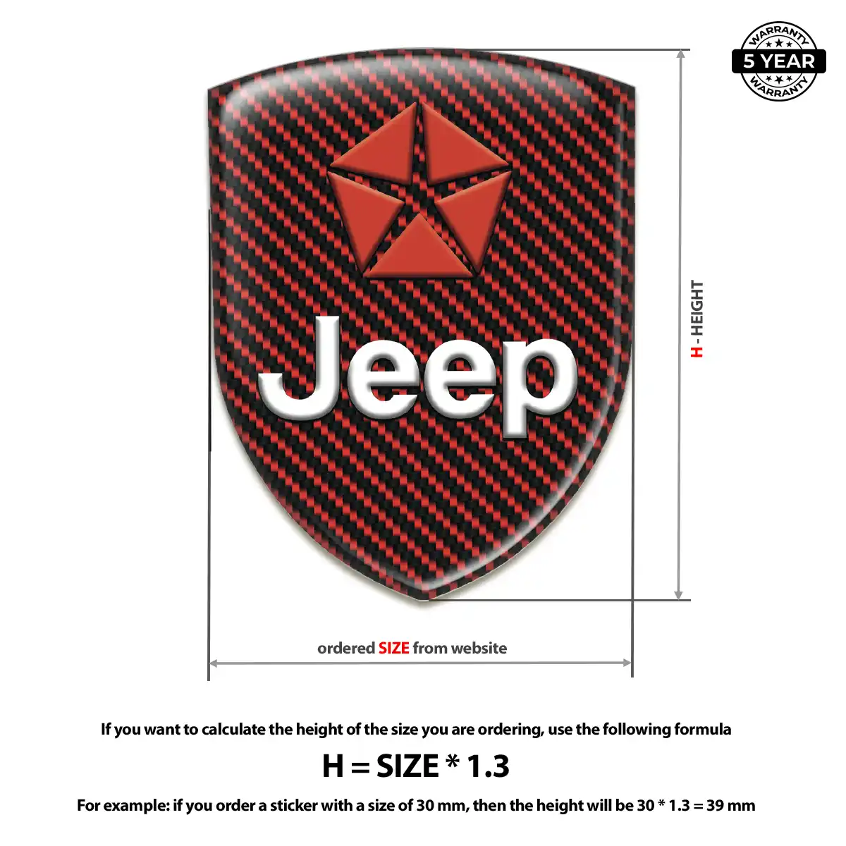 Jeep Emblem Crest Refined Design