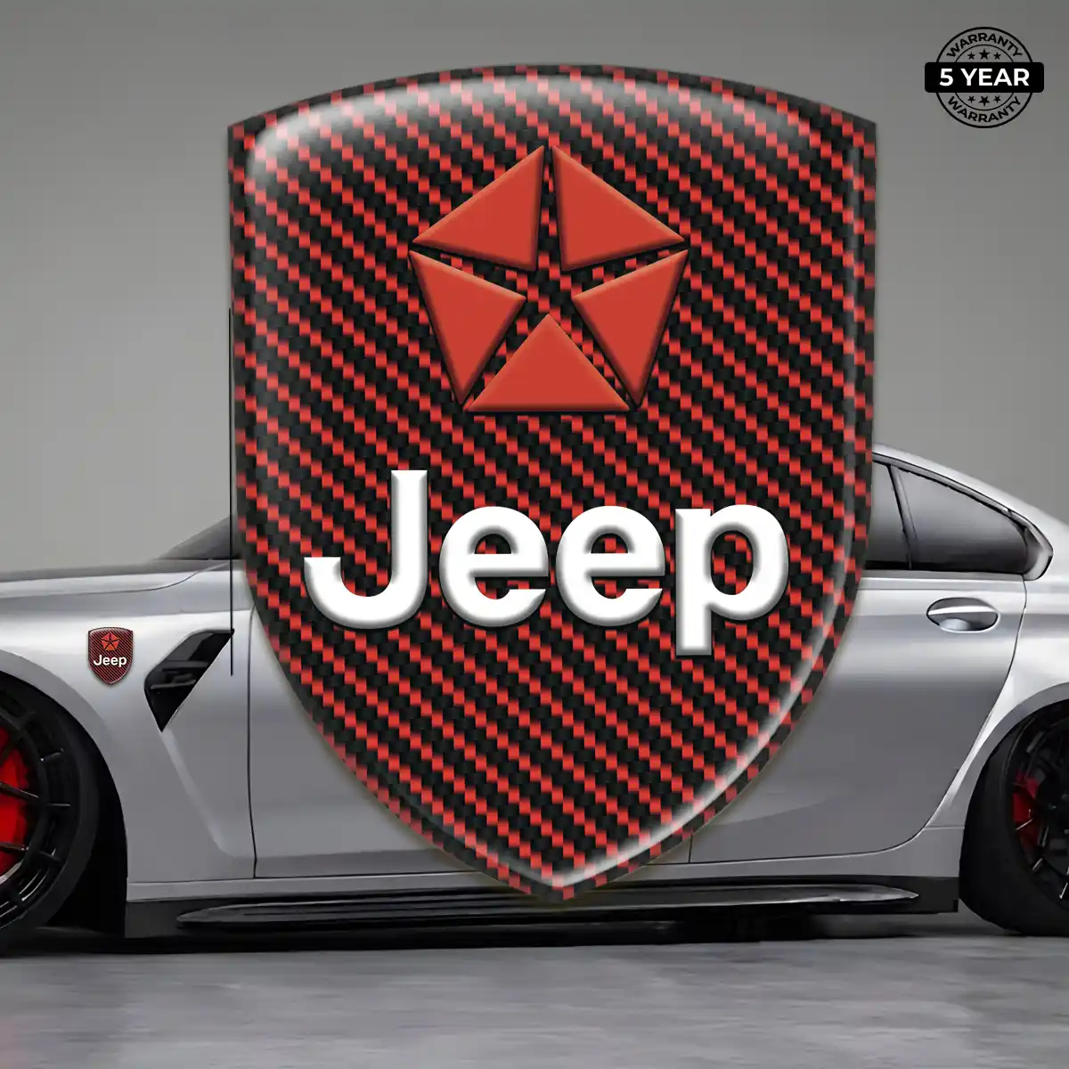 Jeep Emblem Crest Refined Design