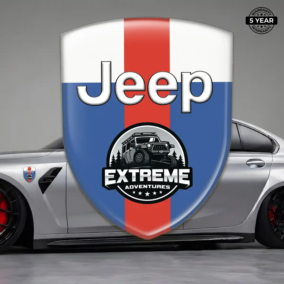 Jeep Emblem Crest Signature Grade