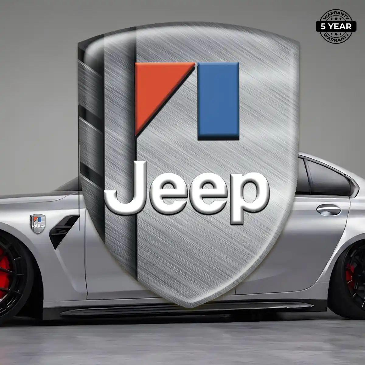 Jeep Emblem Crest Sleek Style