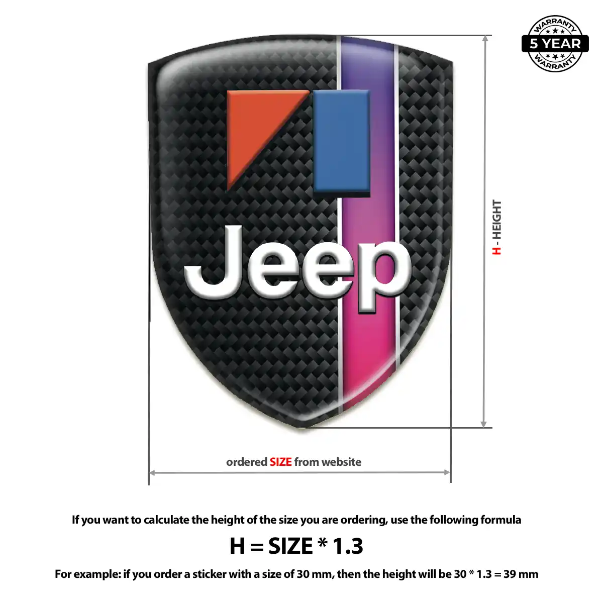 Jeep Emblem Deluxe Edition
